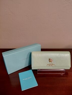 Samantha Thavasa Disney Tinker Bell Mint Green Wallet NIB